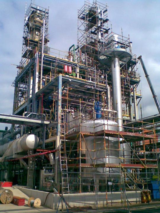 Biodiesel plant, start up