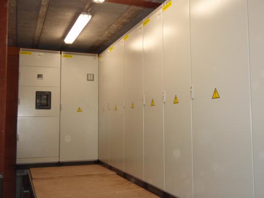 New MCC room (electrical, low tension)